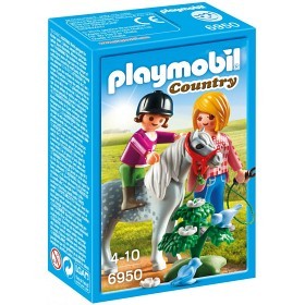 Bild på Playmobil Country - Ponnyhästridning med mamma 6950