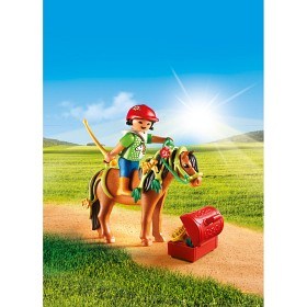Bild på Playmobil Country - Ponnyhäst att pynta ”Blomma” 6968
