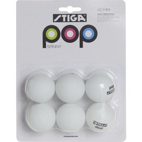 Bild på STIGA POP Spinny Pingisbollar 6-pack