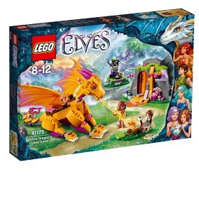Bild på LEGO Elves - Elddrakens lavagrotta 41175