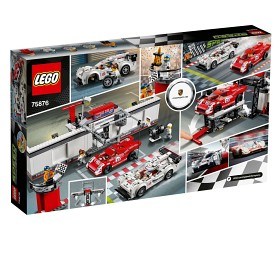 Bild på LEGO Speed Champions - Depå med Porsche 919 Hybrid och Porsche 917K 75876