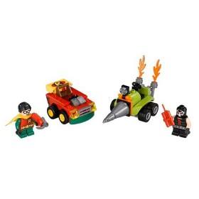 Bild på LEGO Super Heroes - Mäktiga mikromodeller: Robin mot Bane 76062