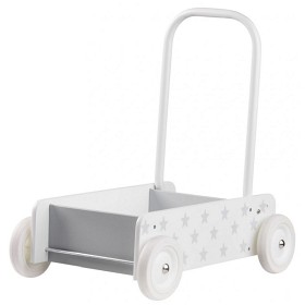 Bild på Kids Concept Lära Gå Vagn Star (Grå och Vit)