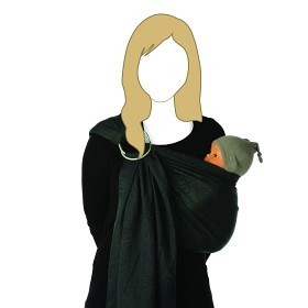 Bild på Babylonia BB-sling Organic (Moonshadow)