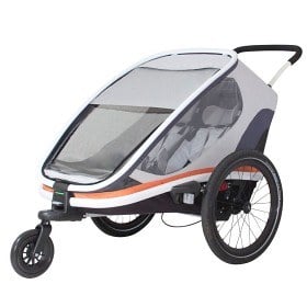 Bild på Hamax Outback Cykel och Barnvagn (Grå/Orange)