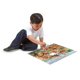 Bild på Melissa & Doug - Golvpussel Dinosaurier