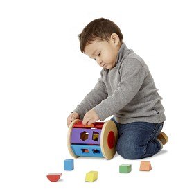 Bild på Melissa & Doug - Rullande plocklåda