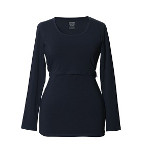 Bild på Boob Amningstopp med lång ärm midnight blue