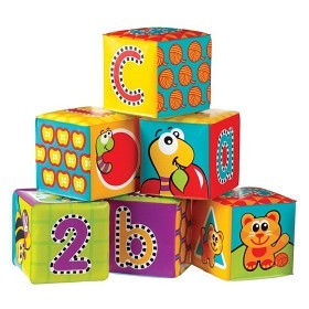 Bild på Happy Baby Mjuka byggklossar 6-pack