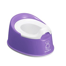 Bild på BabyBjörn Potta Smart (Lila/Vit)