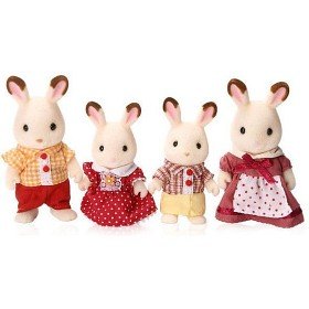 Bild på Sylvanian Families 4150 Familjen Chokladkanin