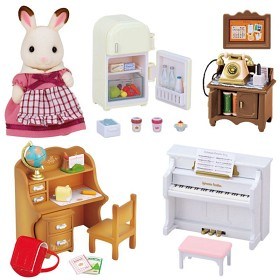 Bild på Sylvanian Families Klassiskt möbelset (till Mysiga stugan)