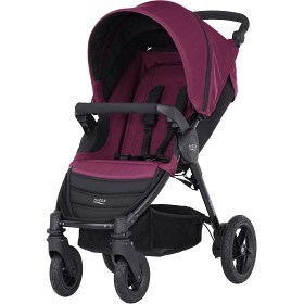 Bild på Britax B-Motion 4 Sittvagn (Mörkröd Wine)
