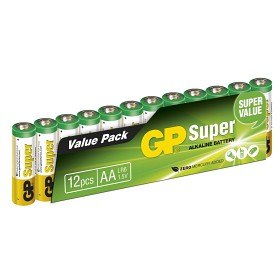Bild på GP Batteri AA 1,5v alkaliskt 12-pack