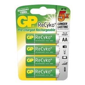 Bild på GP Batteri AA 1,2v NiMh 2100 mAh Laddningsbart