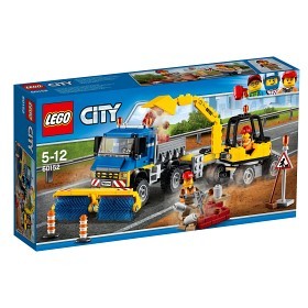 Bild på LEGO City - Sopmaskin och grävmaskin 60152