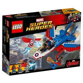 Bild på LEGO Super Heroes - Captain America jetjakt 76076