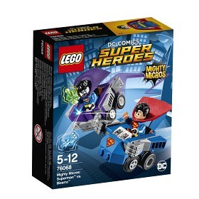 Bild på LEGO Super Heroes - Mäktiga mikromodeller: Superman mot Bizarro 76068