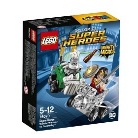 Bild på LEGO Super Heroes - Mäktiga mikromodeller: Wonder Woman mot Doomsday 76070