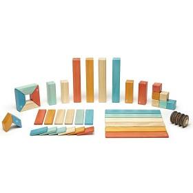 Bild på Tegu - Magnetiska träklossar 42-pack Sunset
