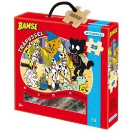 Bild på Bamse Träpussel 20-bitar