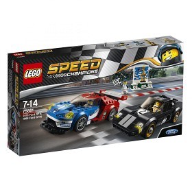 Bild på LEGO Speed Champions - 2016 Ford GT och 1966 Ford GT40 75881