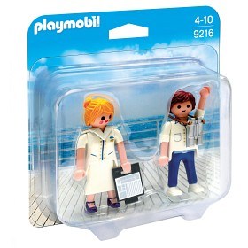 Bild på Playmobil DuoPack - Officerare på kryssningsfartyget 9216