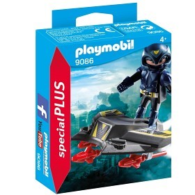 Bild på Playmobil Special Plus - Sky Knight med jetplan 9086