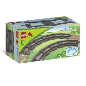 Bild på Lego Duplo Tåg - Böjd Räls 2735