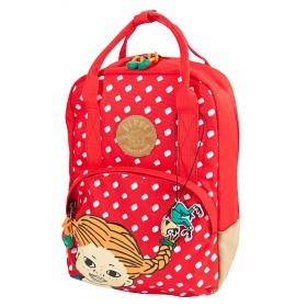 Bild på Pippi Långstrump Retro Backpack (Röd)