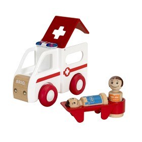 Bild på BRIO - My Home Town 30381 Ambulans med ljus och ljud