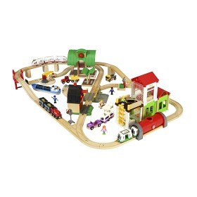 Bild på BRIO Rail & Road 33870 Deluxe World set