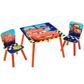 Bild på Disney Cars Bord och 2 Stolar