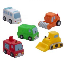 Bild på Rätt Start Badleksaker Fordon 5-pack