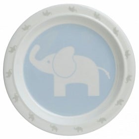 Bild på Rätt Start Tallrik Elefant (Blå)