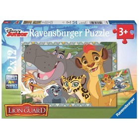 Bild på Ravensburger Pussel Lejonvakten 2x12 bitar