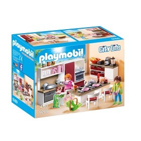 Bild på Playmobil City Life 9269 Stort familjekök