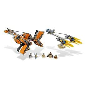 Bild på Lego Star Wars - Anakins & Sebulbas Podracers 7962