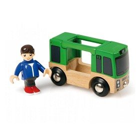 Bild på Brio Tåg - Buss med passagerare