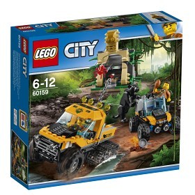 Bild på LEGO City - Djungel uppdrag med halvbandvagn 60159
