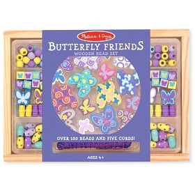 Bild på Melissa & Doug Träpärlor (Fjärilsvänner)