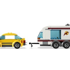 Bild på Lego City - Bil och Husvagn 4435