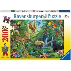Bild på Ravensburger Pussel - Djungel XXL 200 Bitar