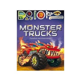 Bild på Tukan Pysselbok Monstertrucks med klistermärken