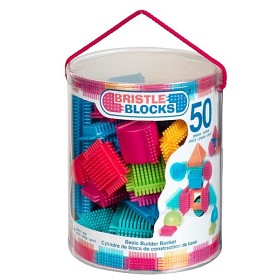 Bild på Bristle Blocks Hink med byggklossar 50 st