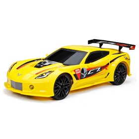Bild på New Bright - 1:12 RC Chargers Corvette Gul