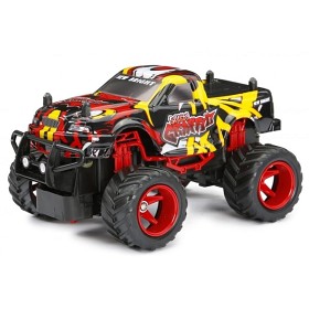 Bild på New Bright - Pickup Graffiti Red 1:24 - 40 MHz
