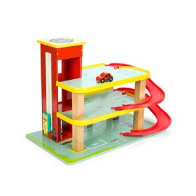 Bild på Le Toy Van - Garage Dinos Röda