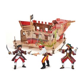 Bild på Papo Piratfort med figurer