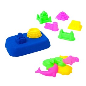 Bild på Magic Sand Box med tillbehör 1,5 kg (Blå)